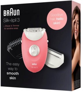 Епiлятор Braun Silk epil 3 SE 3-440