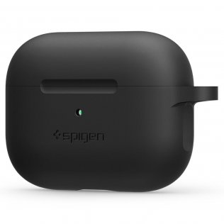 Чохол Spigen for Apple Airpods Pro - Silicone Fit Black (ASD00533)