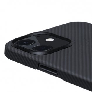 Чохол Pitaka for Apple iPhone 12 - Air Case Twill Black/Grey (KI1201MA)