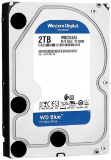  Жорсткий диск Western Digital Blue PC Desktop SATA III 2TB (WD20EZBX)