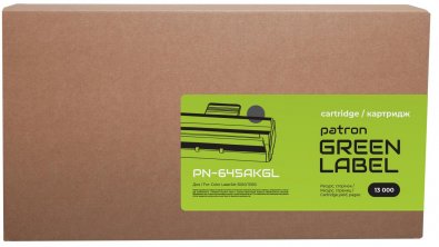 Сумісний картридж PATRON for HP 645A Black Green Label (CT-HP-C9730A-B-PN-GL)