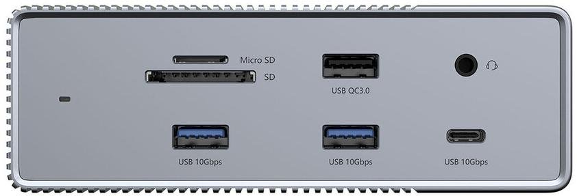 USB-хаб HyperDrive HD-G218 18in1 Silver