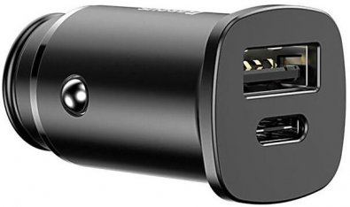 Зарядний пристрій Baseus Square Metal 30W PPS USB Type C Quick Charge 4.0 (CCALL-AS01)