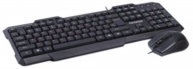 Комплект клавіатура+миша Maxxter KMS-CM-02-UA Black