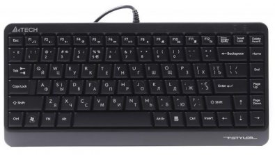Клавіатура компактна A4tech Fstyler FKS11 Grey (FKS11 USB (Grey))