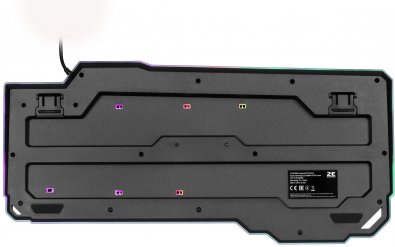 Клавіатура 2E Gaming KG340 LED USB Black Ukr (2E-KG340UBK)