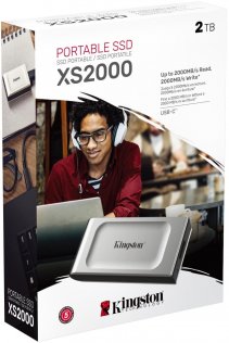 Зовнішній жорсткий диск Kingston XS2000 2TB (SXS2000/2000G)