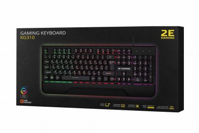 Клавіатура 2E KG310 Black (2E-KG310UB)