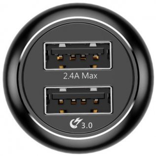 Зарядний пристрій Baseus Gentry Series Dual-USB Black (CCALL-GC01)