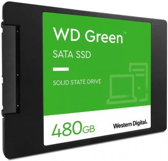  SSD-накопичувач Western Digital Green SATA III 480GB (WDS480G3G0A)