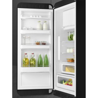 Холодильник однодверний Smeg Retro Style Black (FAB28LBL5)