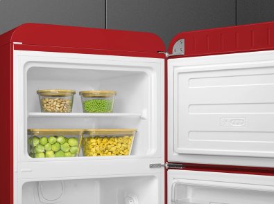 Холодильник дводверний Smeg Retro Style Red (FAB30RRD5)
