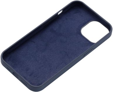 Чохол 2E for Apple iPhone 13 - Basic Liquid Silicone Midnight Blue (2E-IPH-13-OCLS-MB)