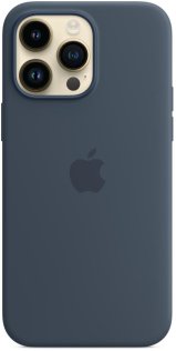 Чохол Apple for iPhone 14 Pro Max - Silicone Case with MagSafe Storm Blue (MPTQ3)