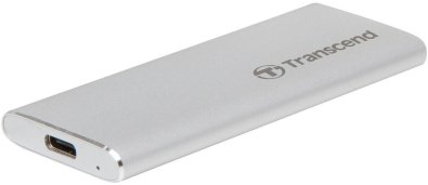 Зовнішній SSD-накопичувач Transcend ESD260C 250GB Silver (TS250GESD260C)