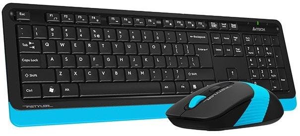 Комплект клавіатура+миша A4tech FG1010S Black/Blue (FG1010S Blue)