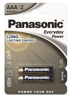 Батарейка Panasonic AAA Everyday Power (BL/2)