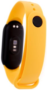 Ремінець Climber for Xiaomi Mi Band 5/6 Silicone Two-color Black yellow