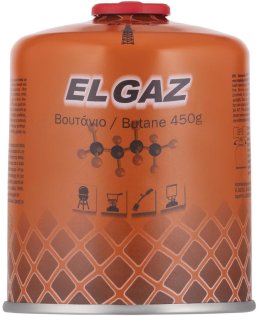  Балон-картридж газовий EL GAZ ELG-400 450g (104ELG-400)