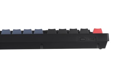 Клавіатура Keychron V1 84 Key QMK Gateron G PRO Blue Hot-Swap RGB UKR/ENG/RUS USB/WL Carbon Blac