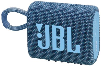  Портативна колонка JBL GO 3 Eco Blue (JBLGO3ECOBLU)