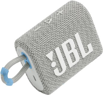 Портативна колонка JBL GO 3 Eco White (JBLGO3ECOWHT)