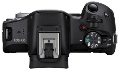 Цифрова фотокамера Canon EOS R50 Black kit RF-S 18-45 IS STM (5811C033)