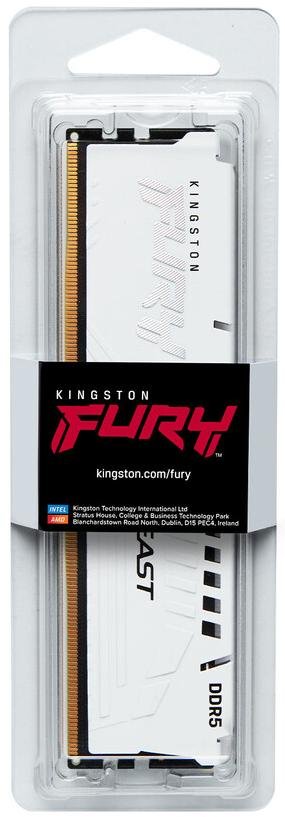 Оперативна пам’ять Kingston FURY (ex. HyperX) Beast White DDR5 1x16GB (KF552C40BW-16)