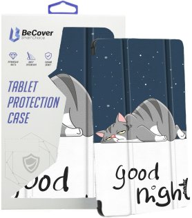 Чохол для планшета BeCover for Samsung Tab S6 Lite P610/P613/P615/P619 - Smart Case Good Night (708327)