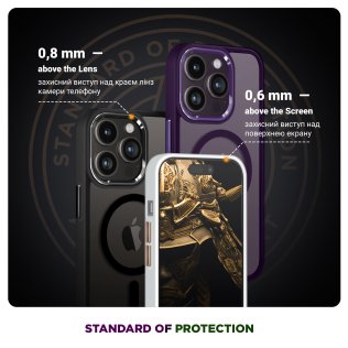 Чохол ArmorStandart for iPhone 11 - Unit MagSafe Purple (ARM68875)