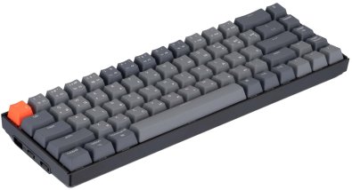 Клавіатура Keychron K6 68Key Gateron G Pro Blue White Led EN/UKR USB/WL Black (K6O2_KEYCHRON)