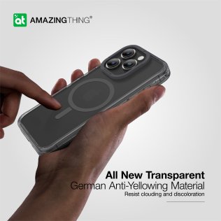 Чохол AMAZINGthing for iPhone 15 Pro Max Titan Pro Case MagSafe Black (IP156.7PTMBK)