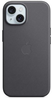 Чохол Apple for iPhone 15 - FineWoven Case with MagSafe Black (MT393)