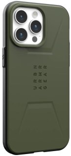 Чохол UAG for Apple iPhone 15 Pro Max - Civilian Magsafe Olive Drab (114295117272)
