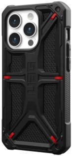 Чохол UAG for Apple iPhone 15 Pro - Monarch Kevlar Kevlar Black (114278113940)
