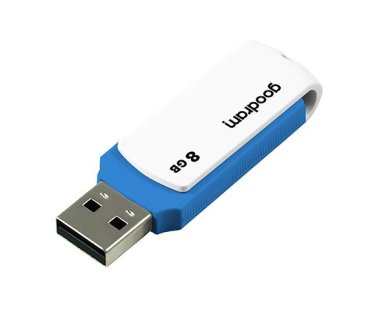 Флешка USB GOODRAM Colour Mix 8GB White/Blue (UCO2-0080MXR11)