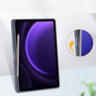 Чохол для планшета BeCover for Samsung Tab S9 X710/X716/S9 FE X510/X516B - Soft Edge Purple (710443)