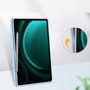 Чохол для планшета BeCover for Samsung Tab S9 Plus/S9 FE Plus - Soft Edge Light Blue (710407)