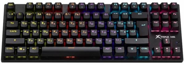 Клавіатура Xtrike Me GK-983 ENG/UKR USB Black (GK-983UA)