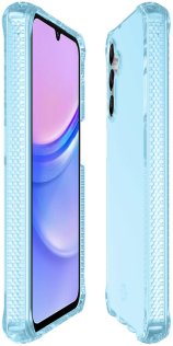 Чохол iTSkins for Samsung A15 - HYBRID R CLEAR Light Blue (SGA1-SPECM-LBLU)