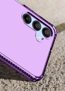 Чохол iTSkins for Samsung A25 - HYBRID R CLEAR Light Purple (SG5B-SPECM-LIPP)