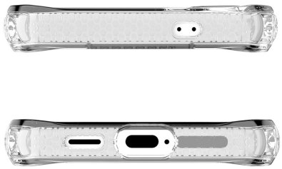 Чохол iTSkins for Samsung S24 - HYBRID R CLEAR Transparent (SGBP-HBMKC-TRSP)