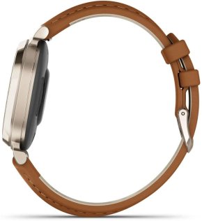 Смарт годинник Garmin Lily 2 Classic Cream Gold with Tan Leather Band (010-02839-02)