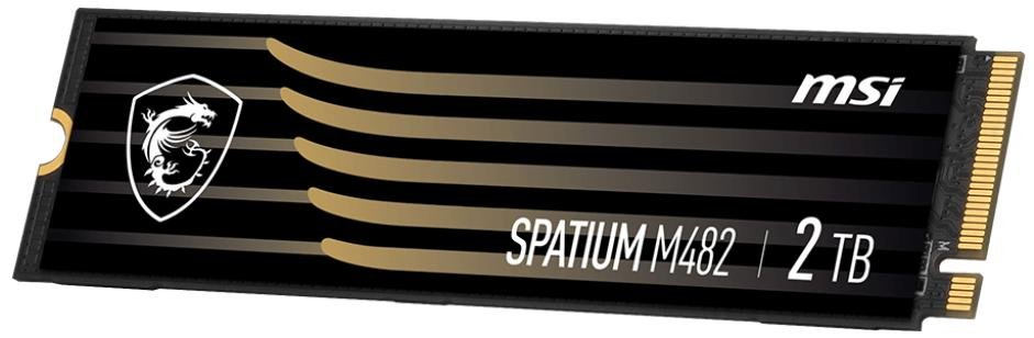 SSD-накопичувач MSI Spatium M482 2280 PCIe 4.0 x4 NVMe 1.4 2TB (S78-440Q730-P83)