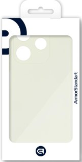 Чохол ArmorStandart for Tecno Spark 10 Pro KI7 - Matte Slim Fit Camera cover White (ARM69072)