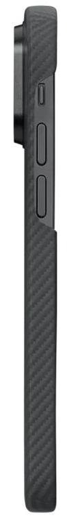 Чохол Pitaka for Apple iPhone 14 Pro Max - MagEZ Case 3 Twill 600D Black/Grey (KI1401PMA)