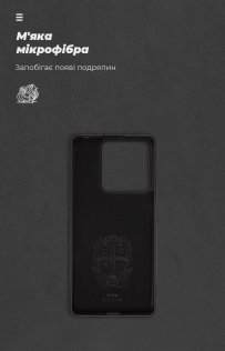 for Xiaomi Redmi Note 13 5G - ICON Case Black