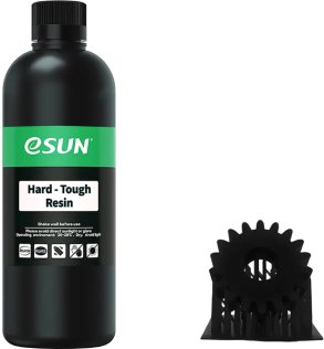 Фотополімерна смола eSUN Hard-Tough Resin 1kg Black (HARDTOUGH-B1)