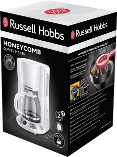 Крапельна кавоварка Russell Hobbs Honeycomb White (27010-56)