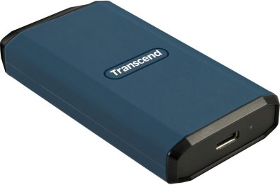 Зовнішній SSD-накопичувач Transcend ESD410C 1TB Dark Blue (TS1TESD410C)